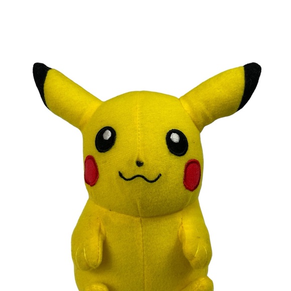 Nintendo Pokémon Pikachu Toy Factory 2015 7” Stuffed Plush Happy Pika Collector - Picture 12 of 16